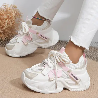 Selected Chunky Heel Sneakers TikTok Shop