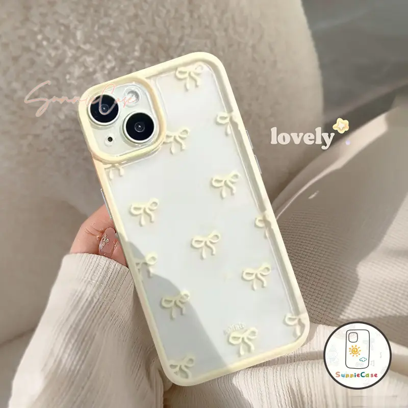 Casing Untuk Redmi 10 14C 12 10C 10A 12C 13C 9C NFC A1 A2 A3 9 9A 9T Redmi Note 14 10s 11 11s 8 12 13 10 Pro Max Mi 11 Lite Poco C75 C40 X5 M3 C61 Kuning Hijau Ungu Merah Jambu Biru Kecil Pita Transparent Lembut Case 5