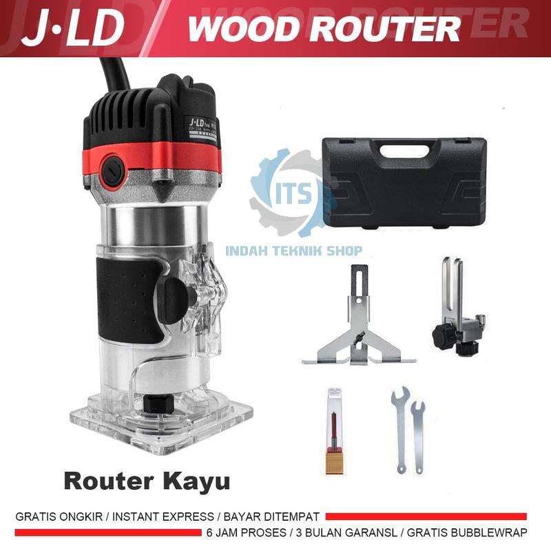 Promo JLD Tool Mesin Profil Kayu Trimmer Router MT370 berkualitas model ...