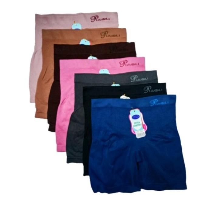 3Pcs Hotpants Piaoli Celana Short Wanita Bahan Rajut All Size 0