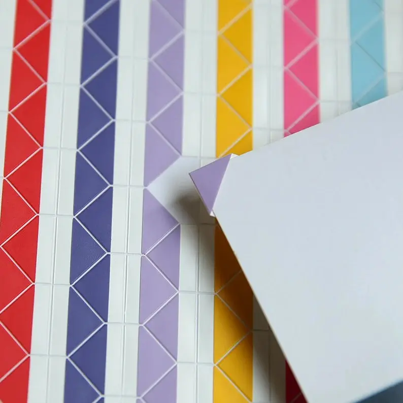 Self Adhesive Mounting White Arrow Paper Photo Corner Sticker for Decoration Scrapbook Album DIY Stickers
