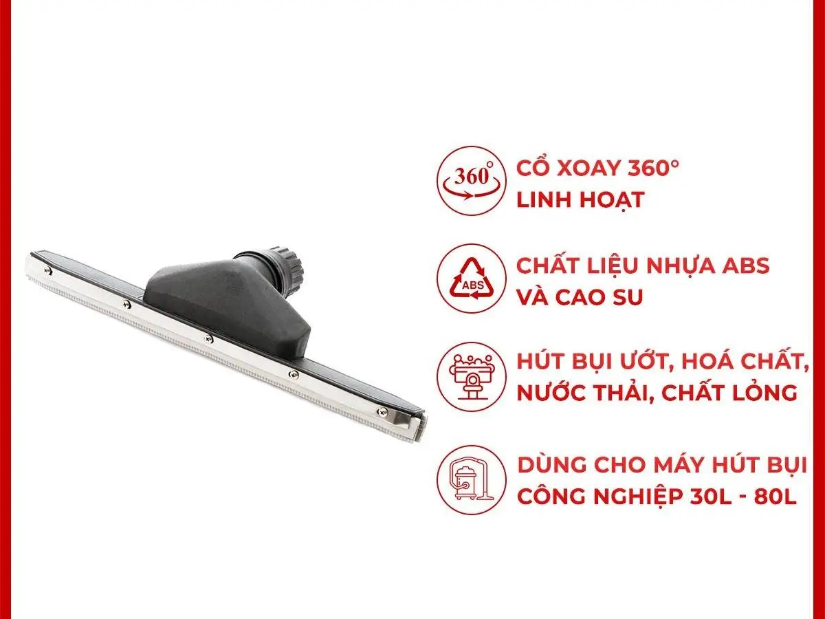 Bàn hút nước của máy hút bụi công nghiệp
