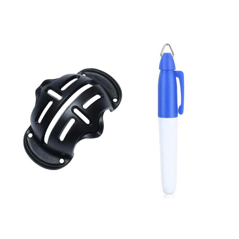 Golf Ball Marker with Pen, 1 Count Golf Ball Marker with 1/4pcs Pen, Ball Sports Equipment for Golf, Outdoor Sports Accessories 1