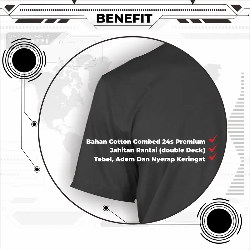 Djawa Dwipa | Kaos tulisan jawa - katakata - kejawen - baju - orang - distro katun pria wanita lengan panjang Oblong Cowok Keren Hitam everything black shirt 3