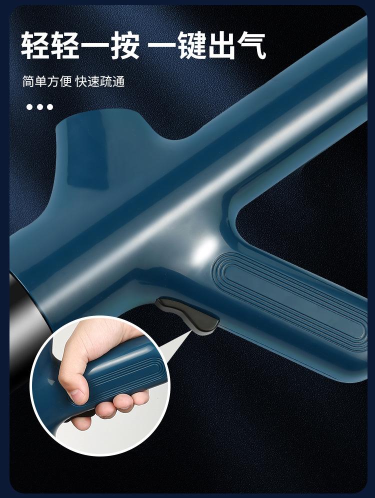 Product Introduction of Stainless Steel New Factory Direct Supply Toilet Dredger Toilet Plunger, Toilet Kitchen Universal Poke Sewer Gadget, Pipe Blocking Killer 19
