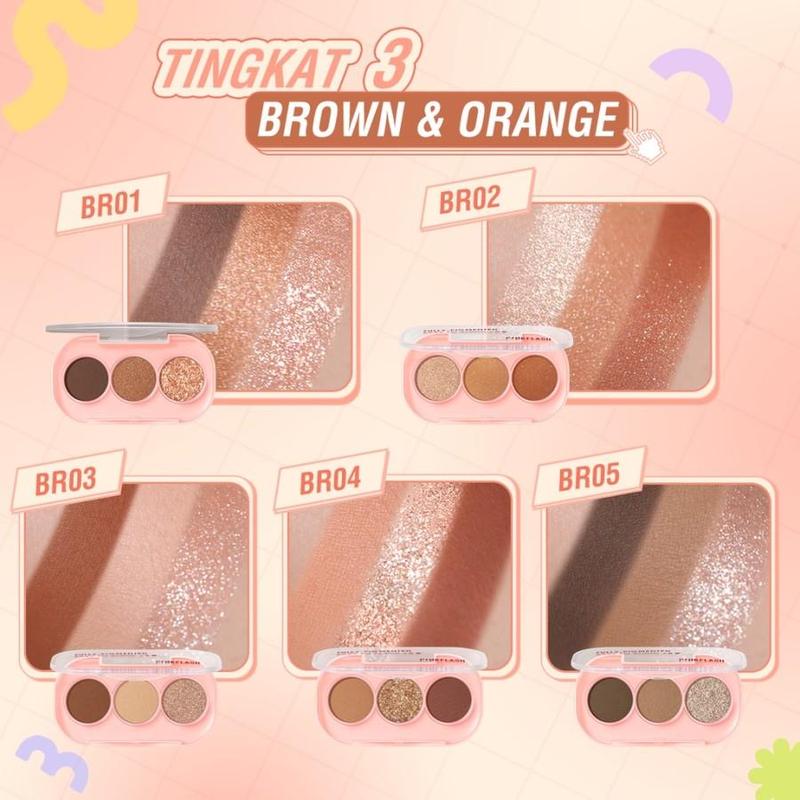 Product Introduction of Pinkflash 3 Pan Eyeshadow Pinkflash Official Store 1