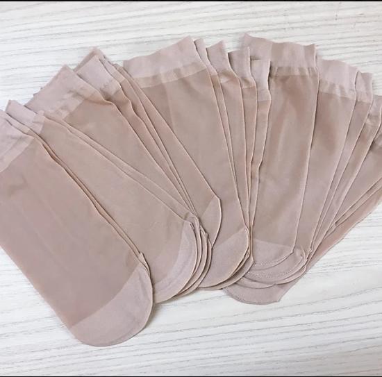 10 Đôi Tất Giấy- Da Chân Nữ Mỏng Dai