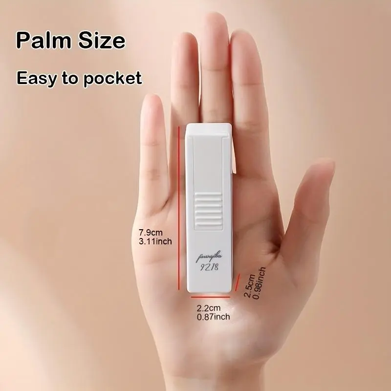 Portable Automatic Floss Stick, 1 Count Portable Floss Box with 9 Counts Floss Stick, Oral Care Tool for Home & Travel 1