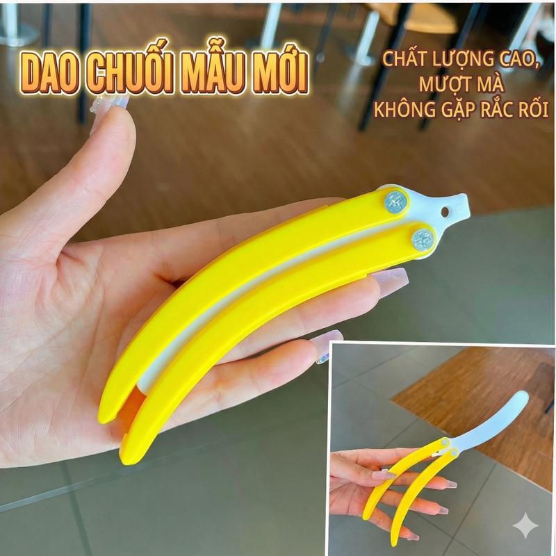  Đồ Chơi Xả Stress Hình Quả Chuối Vô Tri - Mô Hình Nhựa In 3D Giải Trí Hot Trend 