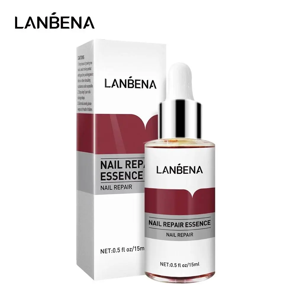 LANBENA Nail Repair Essence Serum 15 มล. (ป้องการเล็บเสีย)