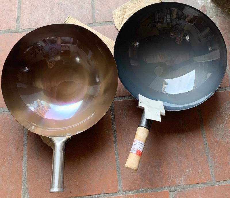 Chảo Thép Cacbon Chống Dính Đã Tôi Sẵn