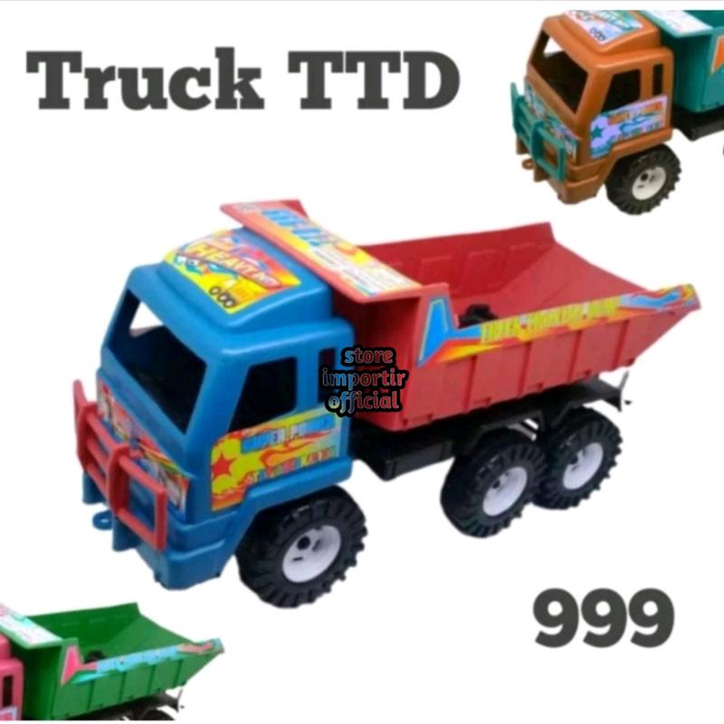 Mainan Dump Truck Jungkir TTD 999 | Ukuran Sedang Edukasi Kendaraan ...
