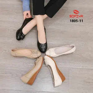 1805-11 SOFIYA SEPATU KANTOR WANITA IMPOR TERBARU SEPATU HITAM WANITA BISA COD