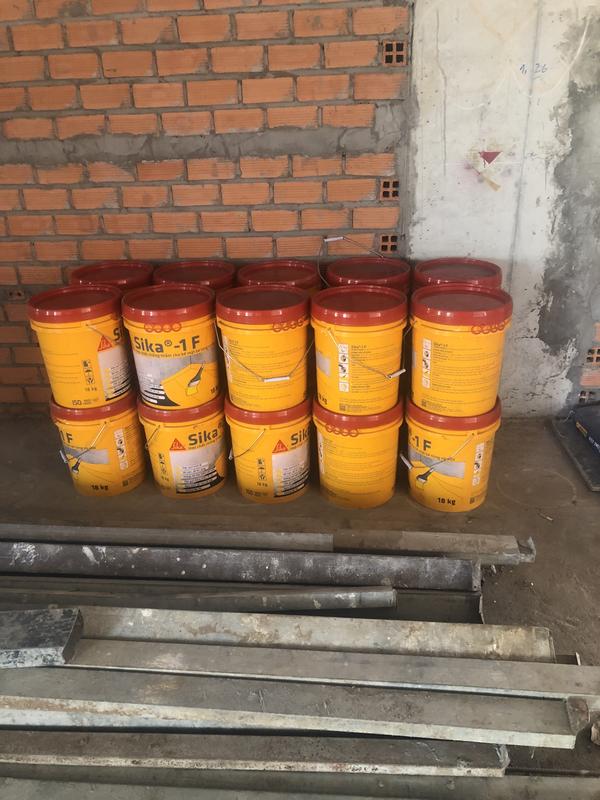 [Sika] Sika 1F – Chống thấm mái, sân thượng, nhà vệ sinh, seno – 6kg 4