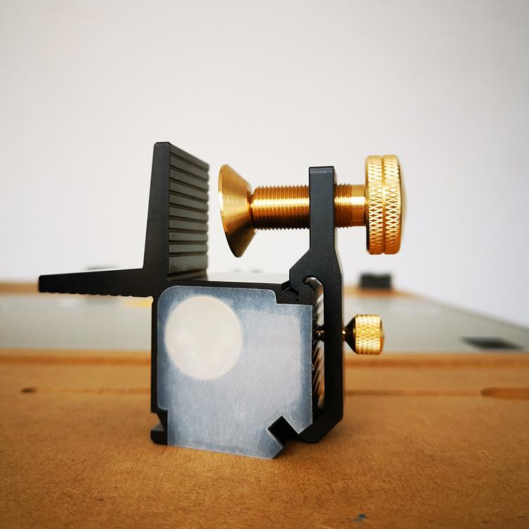 Product Introduction of Woodworking Dovetail Tenon Angle Saw Gauge Right Angle Saw Hand Cutting Guide Rail Gauge 1: 6 1: 7 1: 8 14-Degree 90-Degree 12