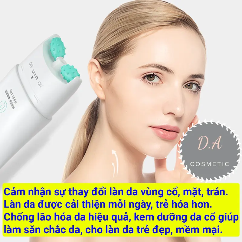 Kem Dưỡng Chống Lão Hóa Da Vùng Cổ SENANA Tuýp 110gram – Làm Mờ Nếp Nhăn, Có Con Lăn Massage Silicone Êm Ái, Dưỡng Ẩm, Giúp Sáng Da 6