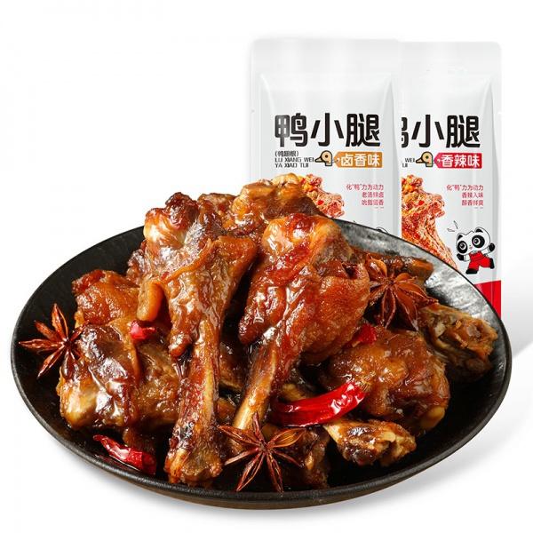 Product Introduction of New Duck Snack Spicy Flavor Duck Wings Braised Flavor Duck Meat Snack Wholesale 3