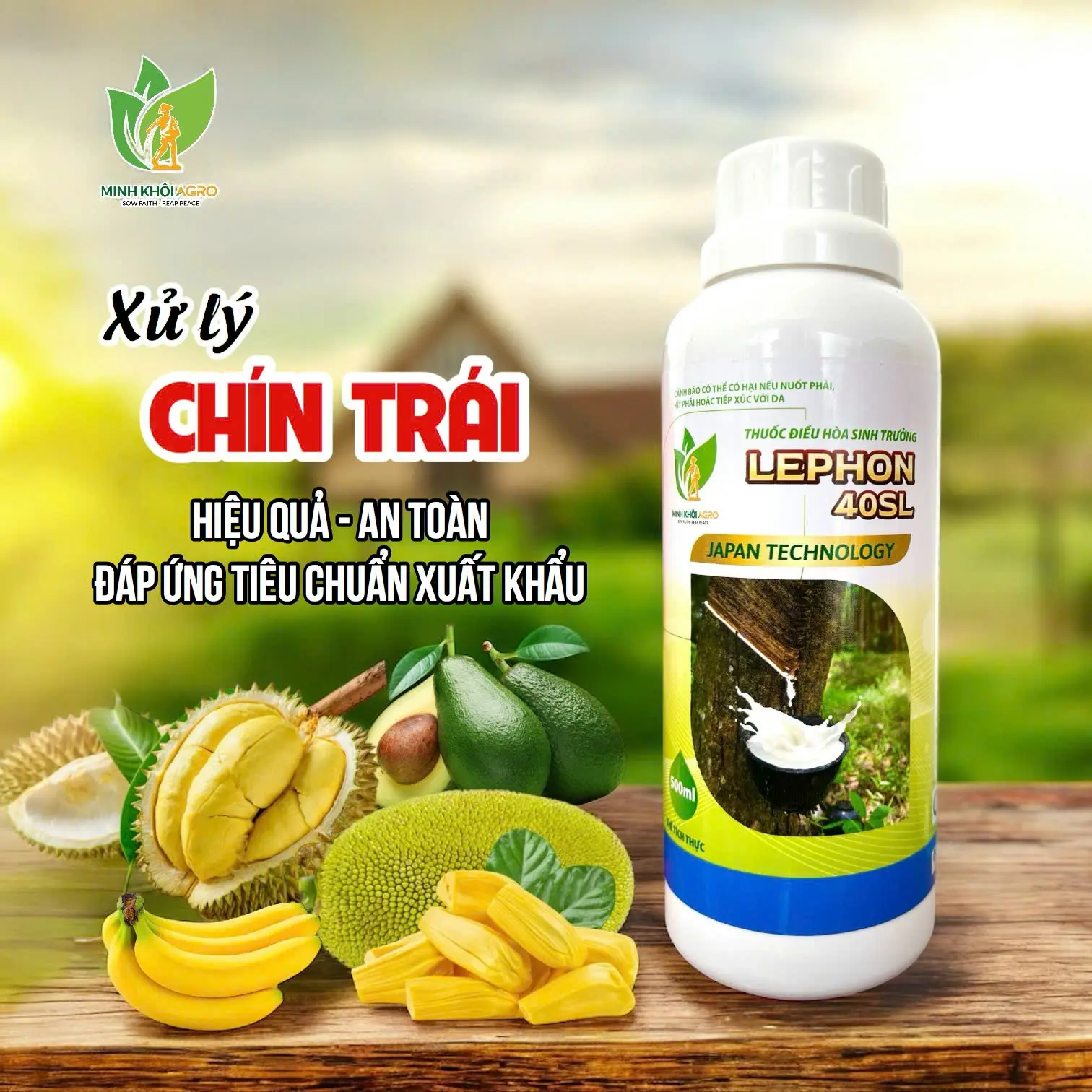 Thúc chín trái cây LEPHON 40SL | Hiệu quả, an toàn
