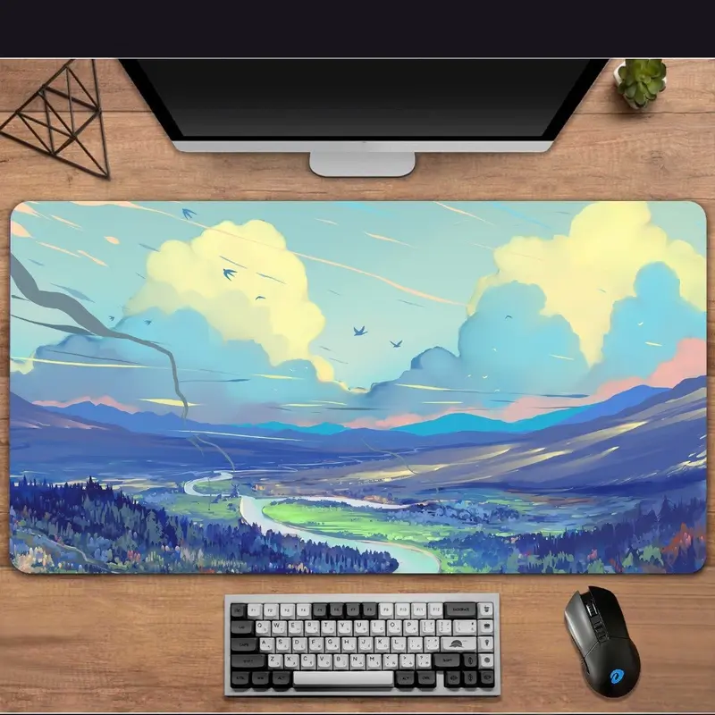 Lót Chuột Cỡ Lớn 100x50cm Dày 4mm Đa Dạng Mẫu Mã Pad Chuột Cao Su Gaming Cỡ Lớn Bề Mặt Speed Bo Viền Chắc Chắn 8