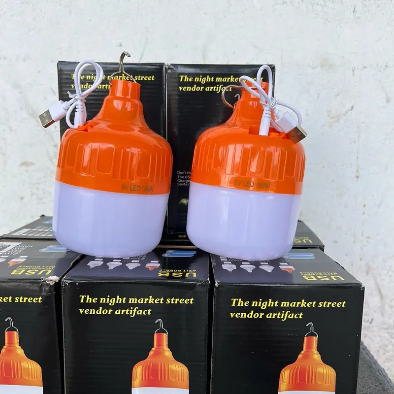 Combo 2 Bóng Tích Điện Công Suất Lớn, Bóng 150w, 200w.Tổng  Thời Gian Sử dụng 2-3 Giờ khi Sạc Đầy.An toàn, Thuận Tiện. Dễ Thao Tác, Dễ Sử Dụng. Có 3 cấp Độ sáng. 6