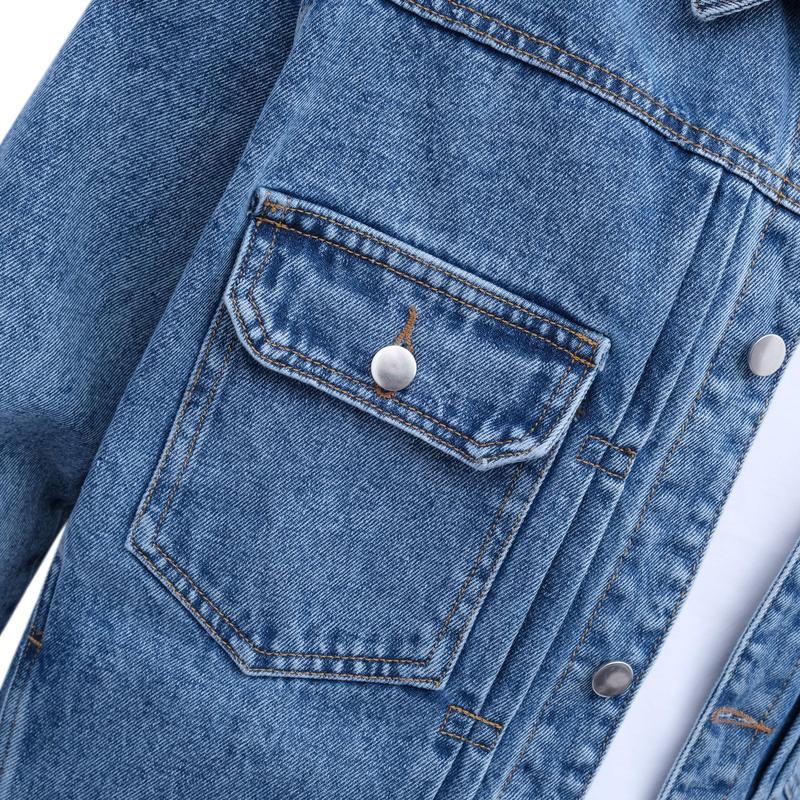 Áo Khoác Jean Nam, Năng Động, Thời Trang, Cá Tính, Dễ Phối Đồ, AKJ15 - GU CHẤT | Denim Menswear Jacket Có Cổ 8