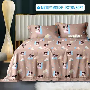 REGALINEN Sprei Anak Disney Tencel 60s 160x200 180x200 200x200 120x200 100x200 90x200 Premium Bedding Mickey Mouse Kids