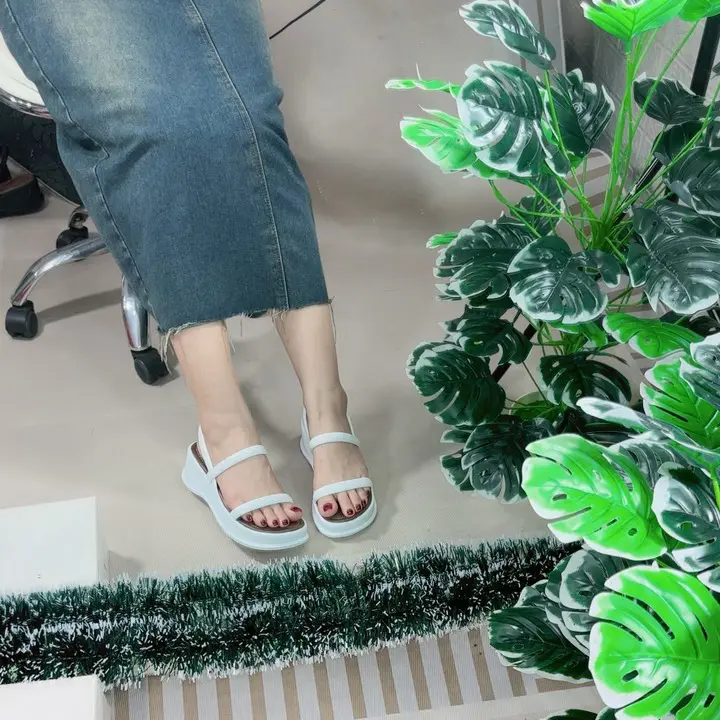 sandal dép  bánh mì quai ngang đơn giản XINH XẮN Chơi TẾT T07 3