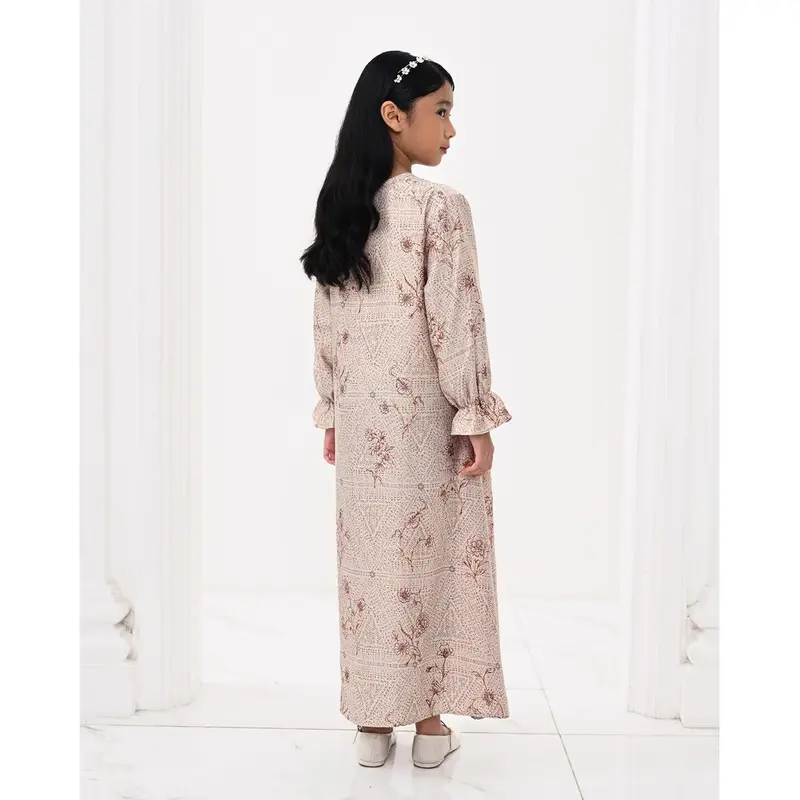 Geulis.id XAVIA DRESS / DRESS ANAK / SARIMBIT KELUARGA (4 warna) 6