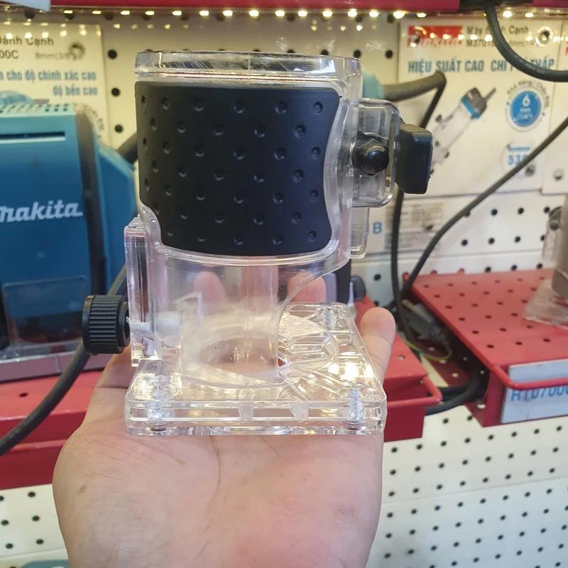 Đế máy soi, cữ máy soi máy phay ,máy phay gỗ,loại cầm tay mini loại trắng và loại có khóa gài tự động