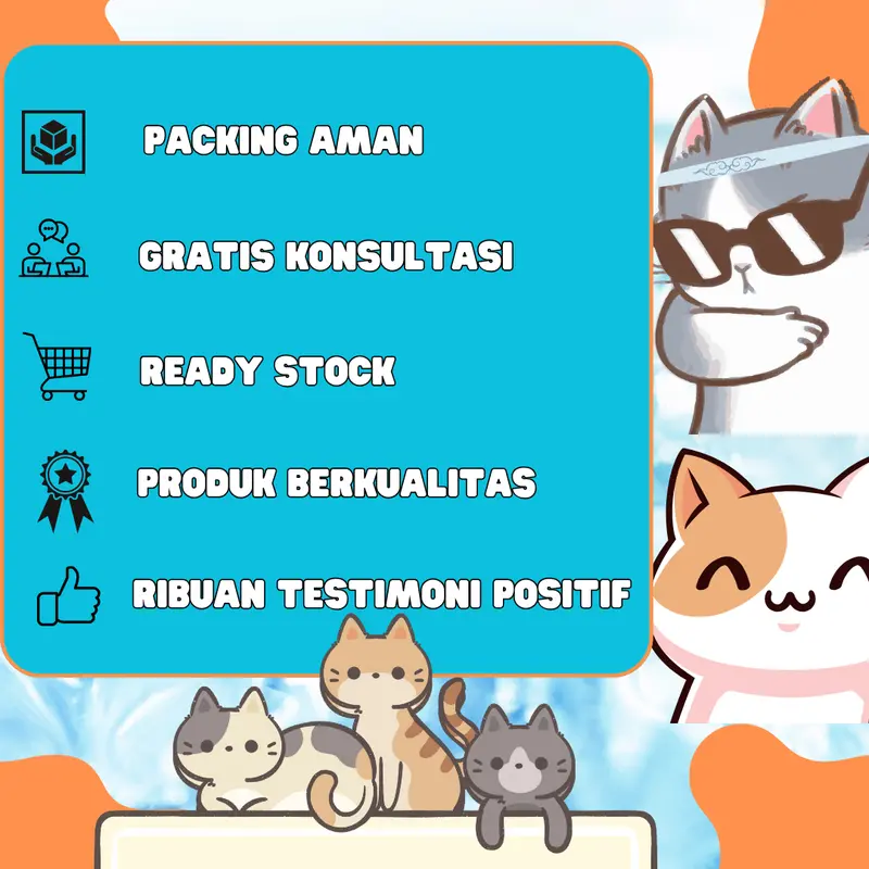 VITAMIN KUCING NAFSU MAKAN PENGGEMUK BULU RONTOK KUCING ANTIBODY KUCING BIAR GEMUK PENAMBAH NAFSU MAKAN KUCING CEGAH RONTOK BULU KUSAM JAMURAN MAX VIT ROYAL CARE BIG CAT BABAH CAT HOUSE CLEVER SOLUTION CUTE CAT perawatan bulu & kulit bisa dikunyah 3