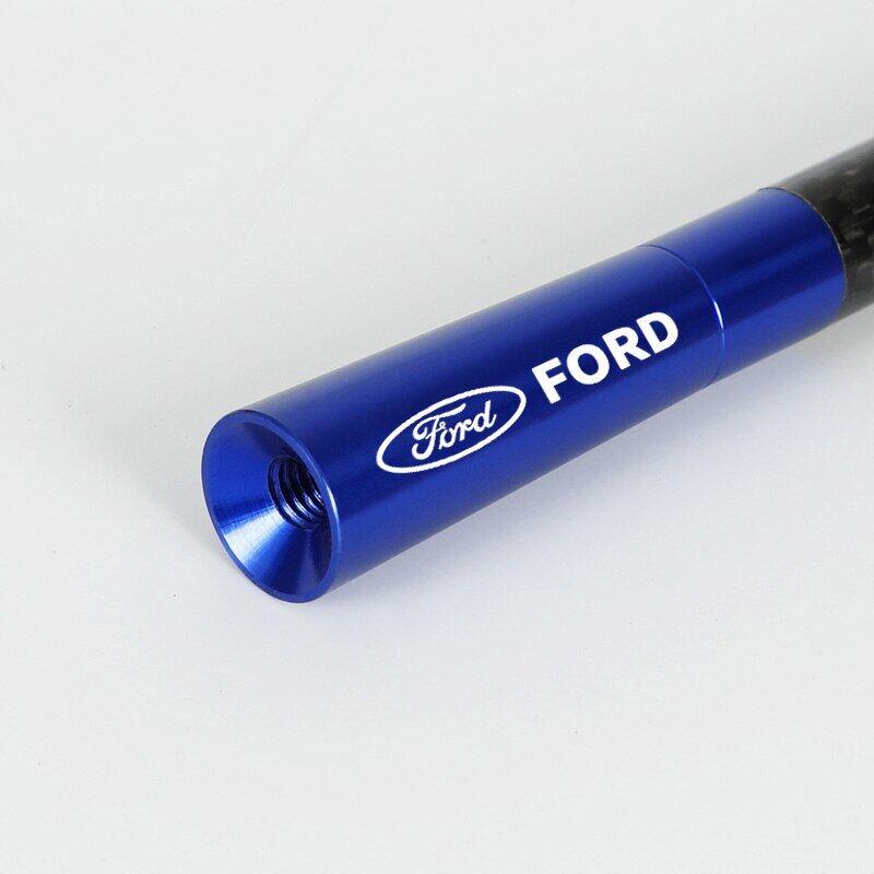 Product Introduction of 12cm Short Stubby Mast Carbon Fiber Radio Antenna For Ford Fiesta Fusion Mondeo Mustang Ranger Transit Accessories Car Styling 19