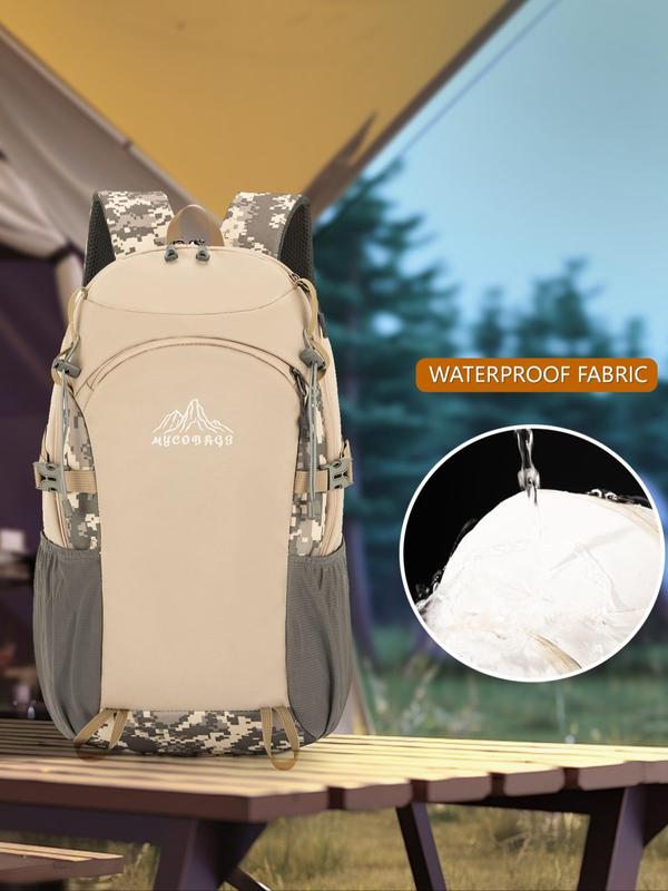 Outdoor Backpack, Large Capacity Waterproof Backpack, Multifunctional Backpack for Men & Women, Portable Backpack for Hiking, Camping, Travel 3
