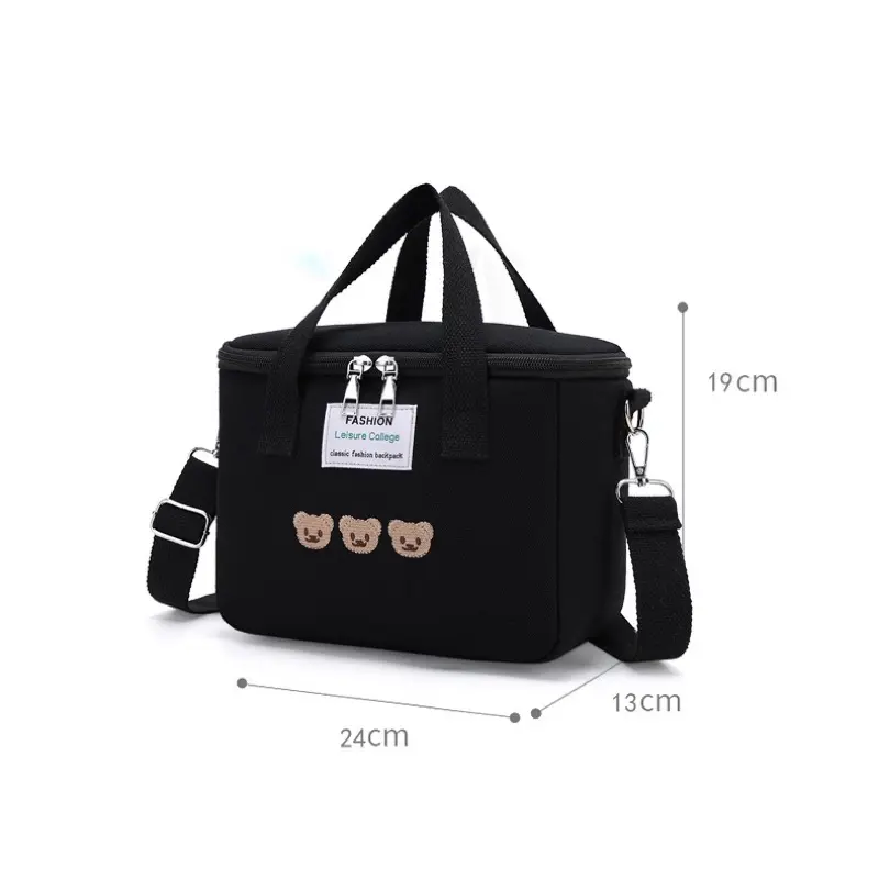 TAS BAYI 6018 - TAS RANTANG “FASHION LEISURE COLLEGE” TAS SUSU BAYI RANTANG MAKANAN TAS PERLENGKAPAN BAYI - D 1 4