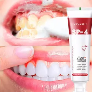 Penjualan Panas Pasta Pemutih Gigi SP-4 Berkualitas Tinggi Harga Rendah Pasta Probiotik Pemutih Gigi dan Penghilang Karang Gigi Niacinamide Menghilangkan Noda Karang Gigi Kuning Pasta Pemutih Menyegarkan Nafas Perawatan Mulut 120g Promosi Sedang Berlangsu