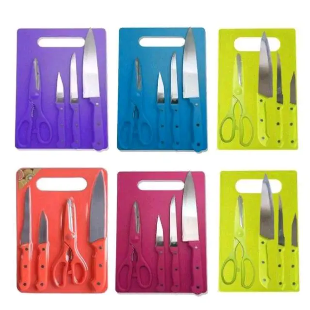 PISAU PRESS / PISAU SET DENGAN TELANAN / PISAU ISI 4 DAN 1TALENAN 0
