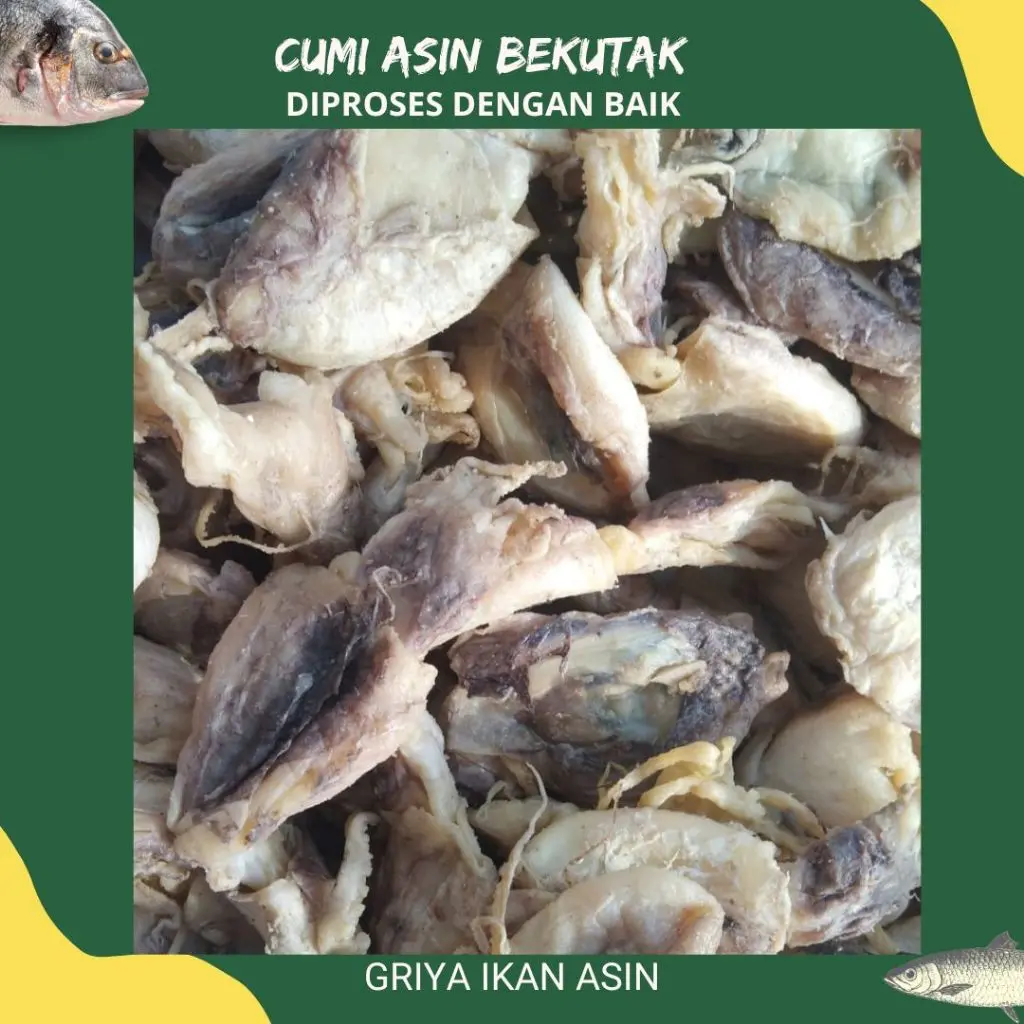 cumi asin bekutak/cumi blekutak 1 KG termurah