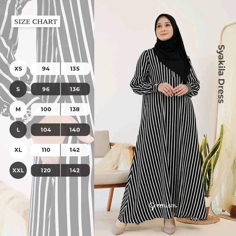 SYAKILA GAMIS BY GREENISM 2