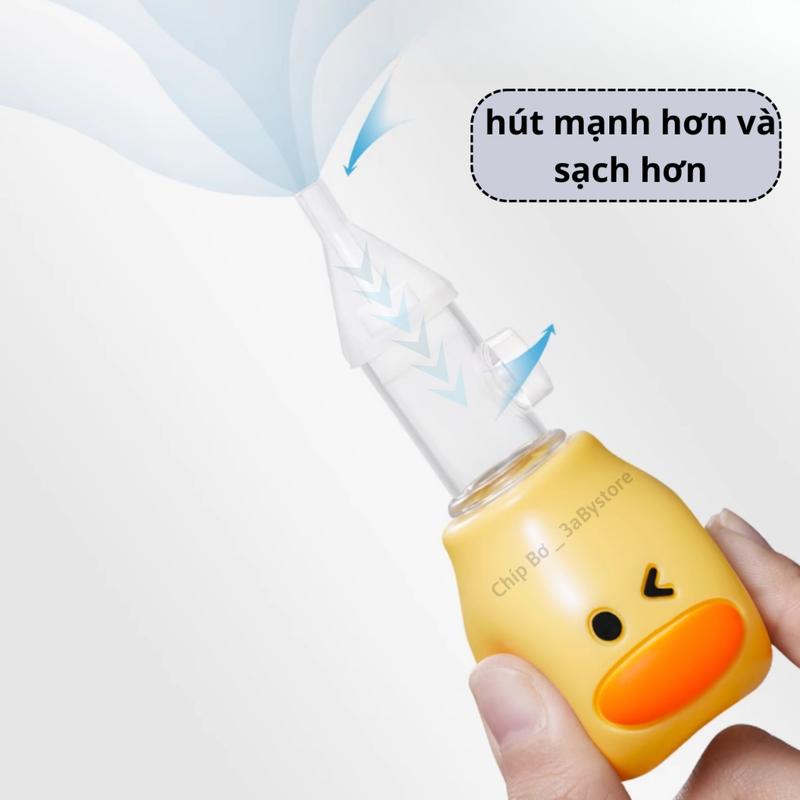 dụng cụ HÚT MŨI vịt cho trẻ sơ sinh kèm nhíp gắp và hộp đựng Mềm mại An Toàn Không Đau Kem Cho Bé 7
