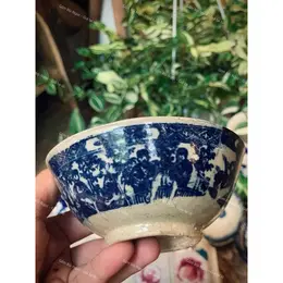 Chén Gốm Cổ Xưa Ông Tiên Xanh – Ăn Bún Đậu Đúng Chất Bắc, Chỉ 117K!