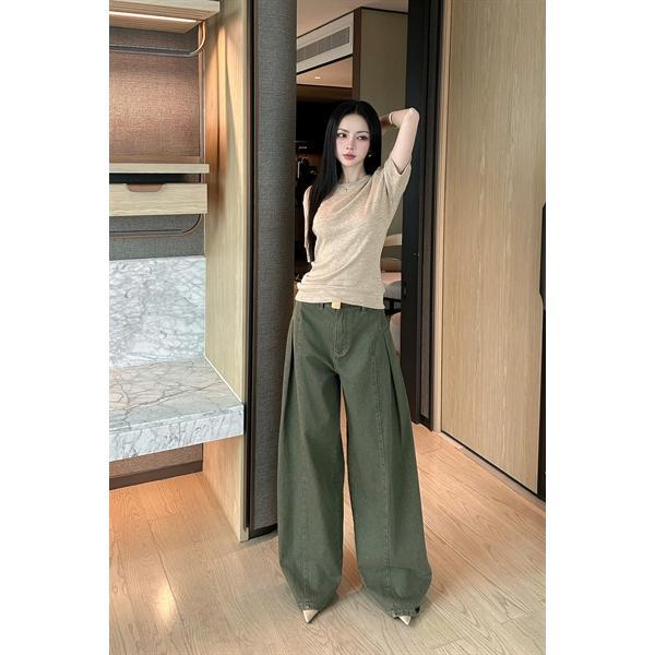 Quần jeans ống rộng dành cho nữ COCOBEBE BOAN JEANS 