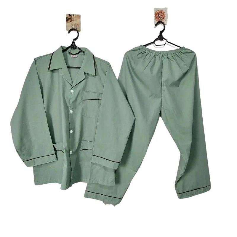 Bộ pijama nam dài tay KATE cao cấp trung niên thoải mái