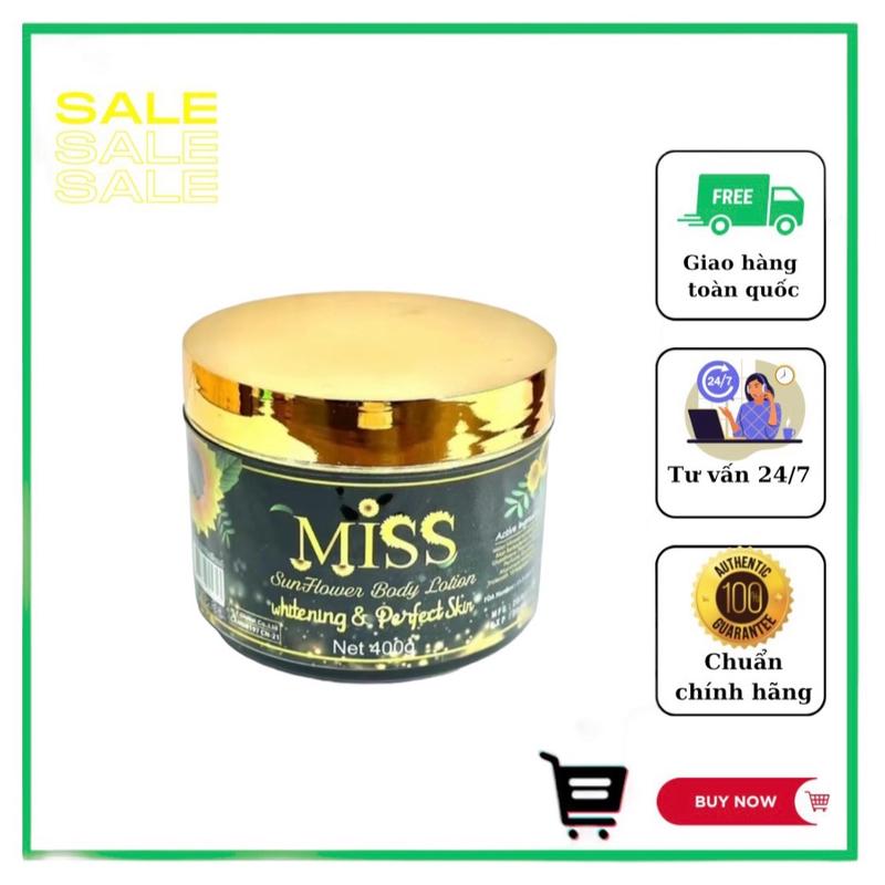 KEM BODY MISS CAMPUCHIA CHẤT KEM MÀU HỒNG 400GR