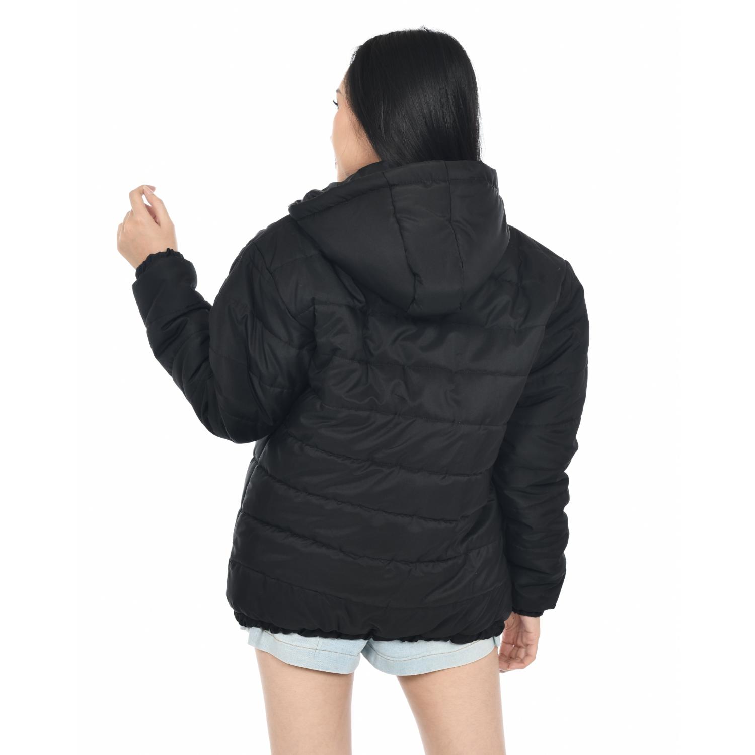 Jaket Gelembung Wanita Musim Dingin  Vintage Korean Style Parasut Waterproof