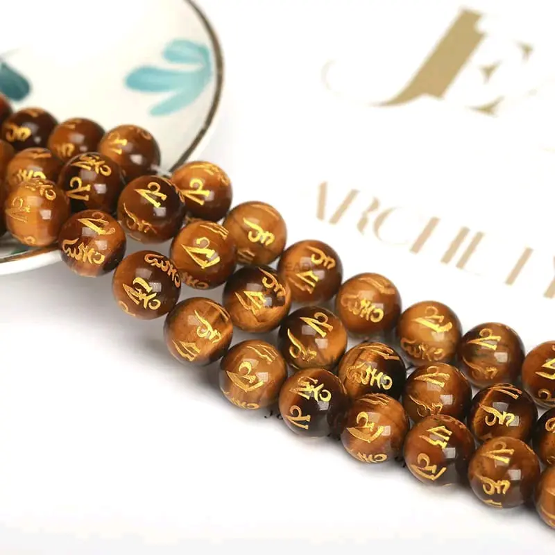 Batu Tiger EYe Bahan Gelang Kalung Batu Mata Harimau