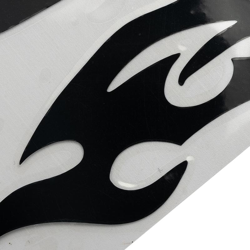 Product Introduction of 40cm Motorcycle and Electric Bike Cool Personalized Stickers - Flame Pattern Stickers, Sports Car Stickers, Modified Accessories, Decorative Stickers 2