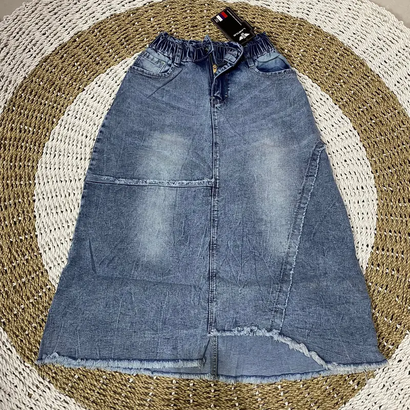 rok jeans riped terbaru wanita/rok jeans sobek wanita/rok jeans terbaru/shabhira16 8