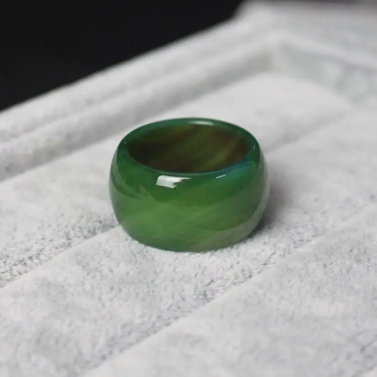 Nhẫn Mã Não, Hàng Mới Chính Hãng Mở Rộng Ngoại Cỡ, Nhẫn Chalcedony, Nhẫn Ngón Tay Cái, Nhẫn Ngọc Bích Băng Cao, Nhẫn Linh Hoạt, Thích Hợp Cho Các Cặp Đôi, Năm 2025