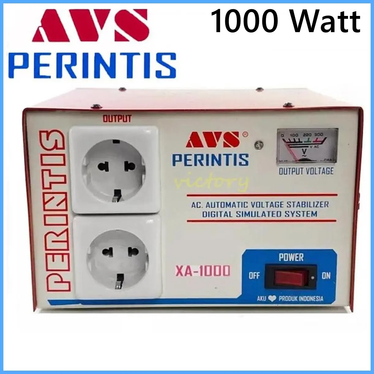 Stabilizer AVS Perintis Xa-1000 Watt / Xa-500 Watt Stavol Automatic Voltage 1000 W/ 500W Garansi Pabrik Garansi Pabrik alat