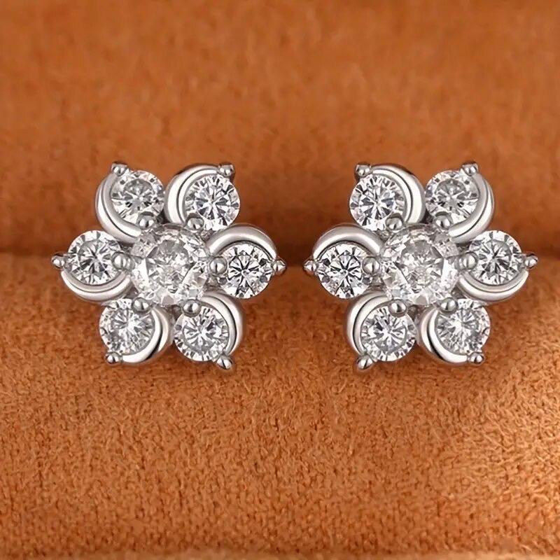 Product Introduction of Bông Tai Hình Hoa xoắn đeo hàng ngày Phong Cách Retro Âu Mỹ Thời Trang Mino accessory Women Nữ Hoa Tai 26