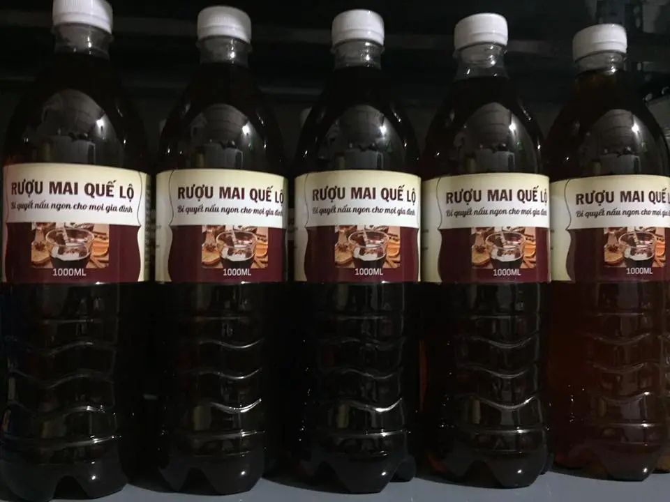 CHAI 1LIT D. IỆU MAI QUẾ LỘ NẤU ĂN, LÀM BÁNH Gia Vị